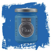 Fleur Pittura Chalky Look Colore Opaco Gessoso Shabby Legno Metallo Pareti Pelle Colore: Copenhagen Blue, Formato: 330 ml