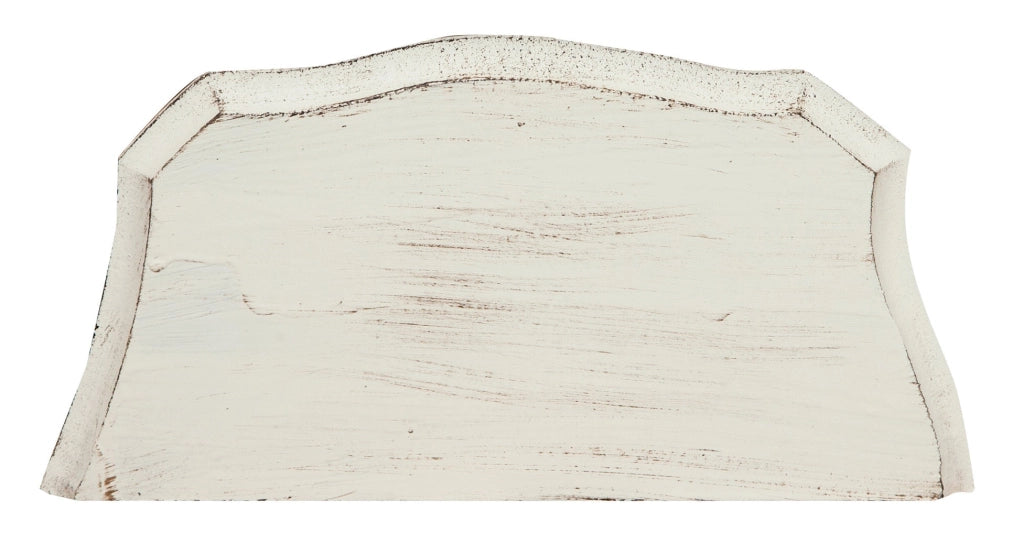 Biscottini Mensola a muro in legno finitura bianco anticato L30XPR15XH27 cm Made in Italy.