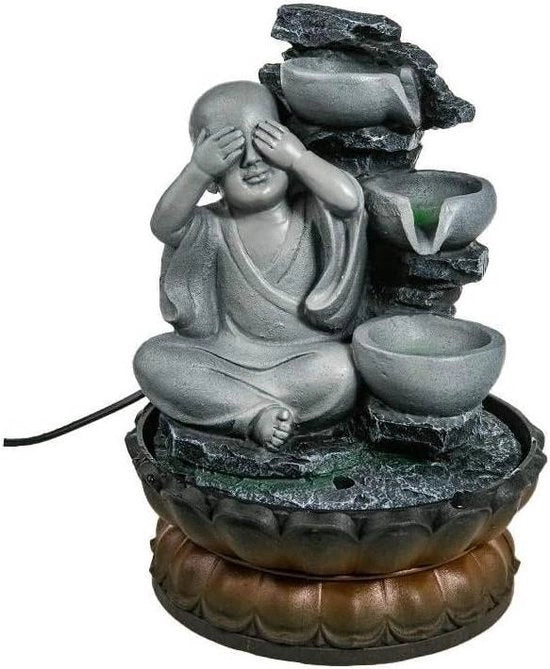Fontana Acquatica con Sfumatura Buddhista - Rilassante e Atmosferica Fontana Acquatica con Sfumatura Buddhista - Meditazione e Relax