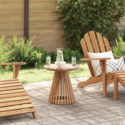 Tavolo laterale Marrone 50 x 50 x 49,5 cm Legno di teak solido 42006348
