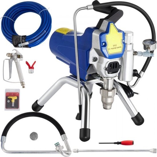 Spruzzatore ad aria compressa elettrico - 2400 ml/min - Con tubo da 15 m