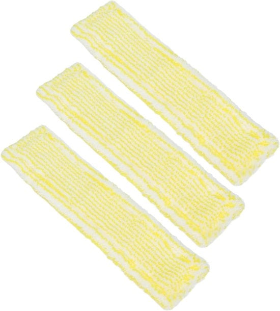 Kit di sostituzione per tende di vetro Microfiber 3 pezzi, inclusi pad di tipo Wv1, Wv2 e Wv5.