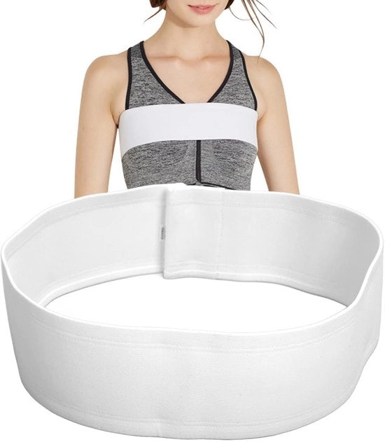 Borsa di sostegno per seno in cotone - XL - Chiusura di alta qualità - Adattabile per sport e post-operatorio
