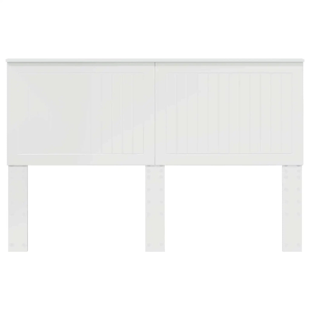 Testiera con testiera Bianco Lucido 150 cm Legno multistrato 887752
