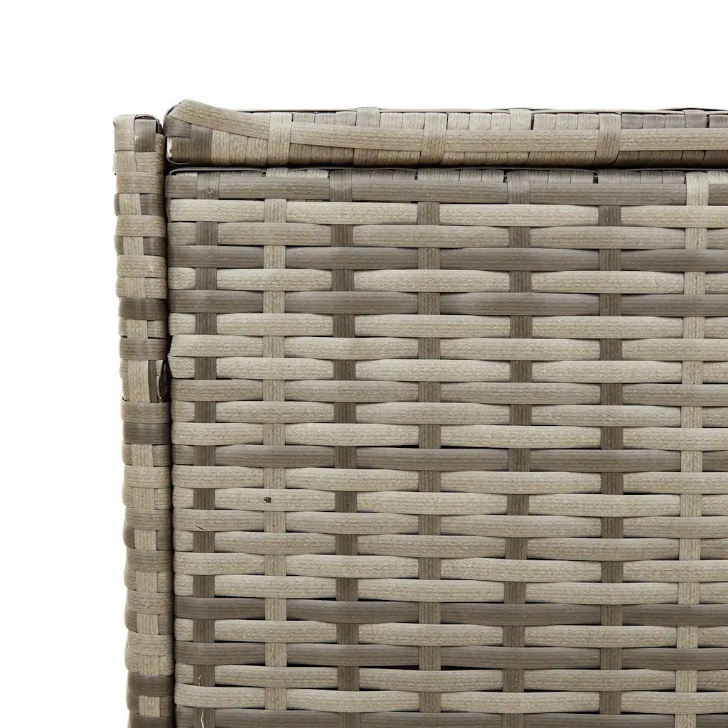 Contenitore da Giardino Grigio 283L in Polyrattan CFW9104943