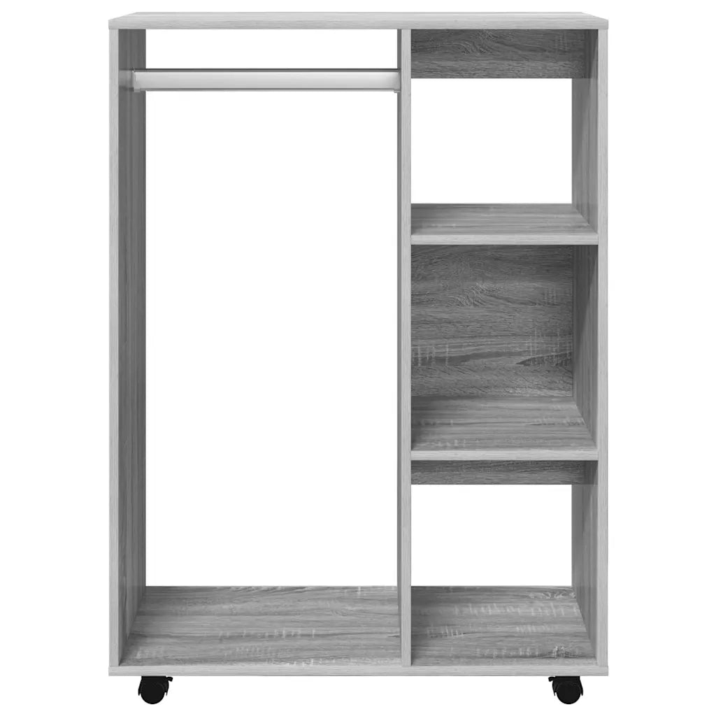 Armadio Grigio Sonoma 80x40x110 cm in Legno Multistrato CFW7455838