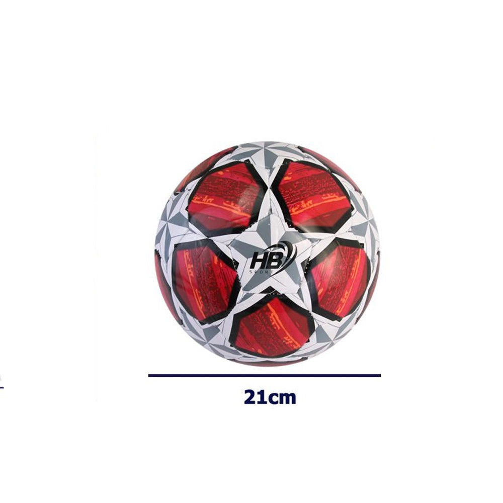 Trade Shop - Pallone Palla Da Calcio Calcetto Misura 21 Cm Football Allenamento Gara 06519 -