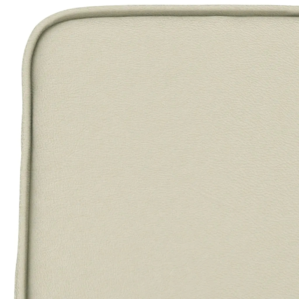 Sedia Lounge Crema 54x75x76 cm in Similpelle 351331