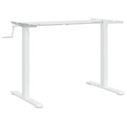 Telaio Scrivania in Piedi Bianco (94-135)x60x(70-114)cm Acciaio CFW4298686