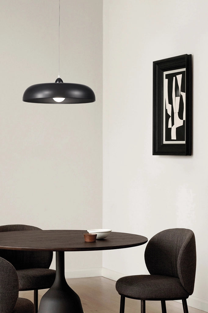 Lampada a Sospensione PICOLIT in Metallo Bianco - Attacco E27, Potenza 75W, Protezione IP20, Design Moderno per Illuminazione Interna - Rossini