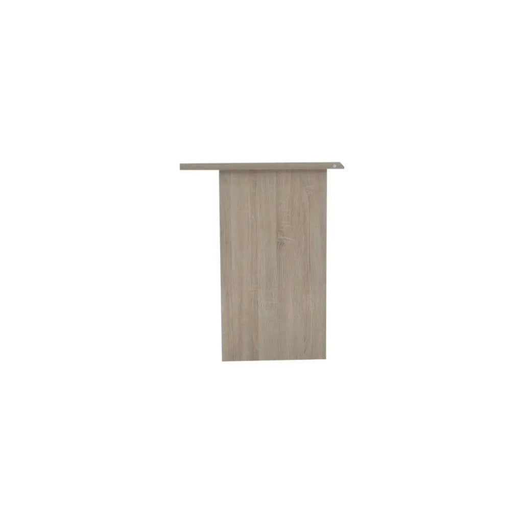 Scrivania retta PRAGA – 1 cassetto, 1 porta – Colore rovere sonoma – Design funzionale