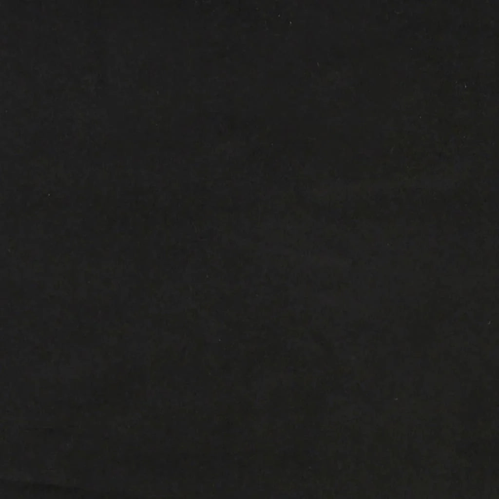 Divano letto con braccioli 205 x 89 x 70 cm velluto nero 02_0020415