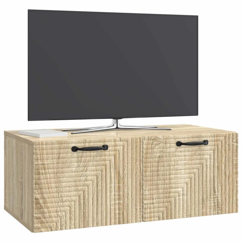 Mobile TV da Muro | Armadietto TV | Mobile Porta TV Rovere Sonoma 78,5 x 41 x 30 cm