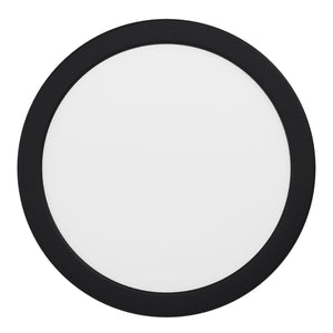 Faretto Ad Incasso Moderno Fueva Z Alluminio Nero Led Integrato 16,5W 2700 6500K