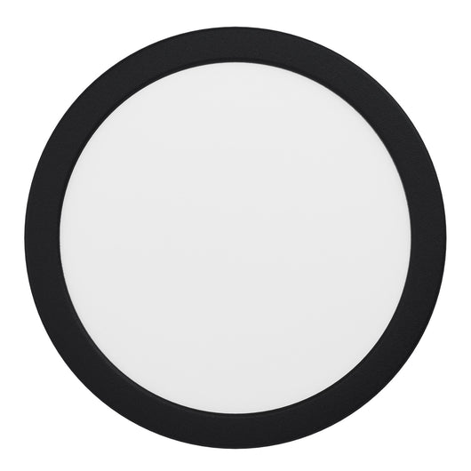 Faretto Ad Incasso Moderno Fueva Z Alluminio Nero Led Integrato 16,5W 2700 6500K