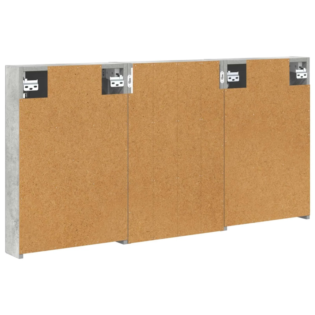 Set di Armadi da Bagno con porta 3 pcs 120 x 10,5 x 60,5 cm 3403731