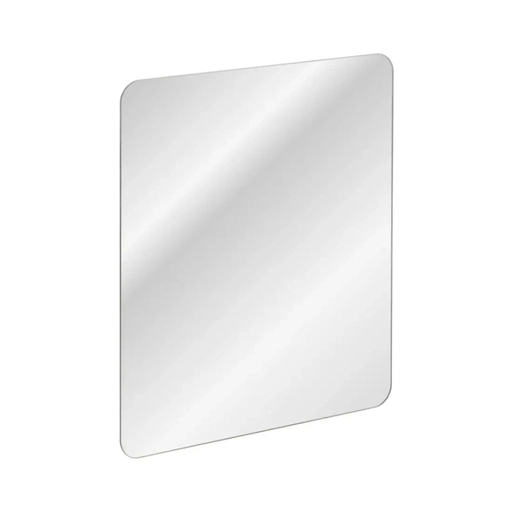 Set ICON: mobile sottolavabo 180cm con nicchie visibili + 2 lavabi rotondi da appoggio + 2 specchi + 2 lampade LED + colonna