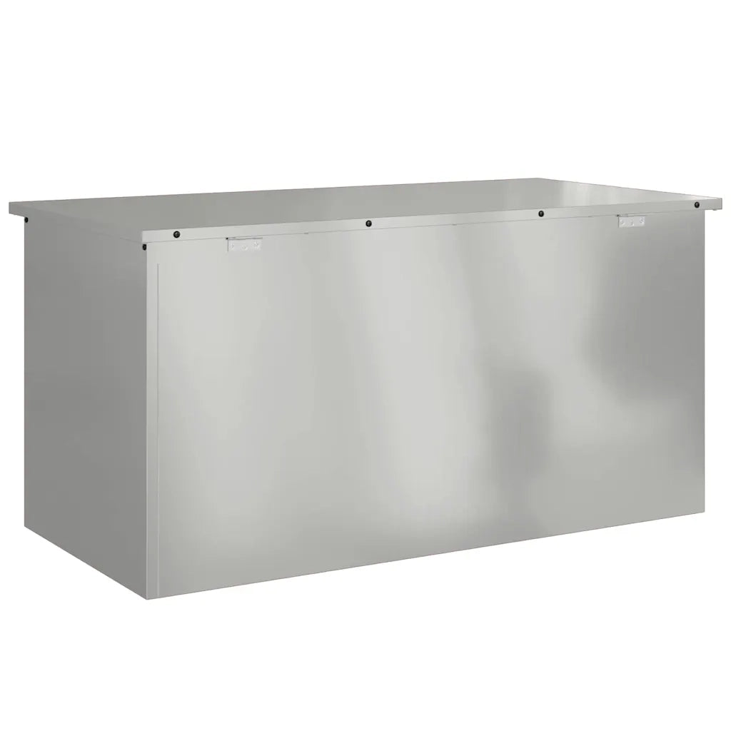 Scatola di Stoccaggio Esterno Argento 100 x 50,5 x 50 cm CFW8412023