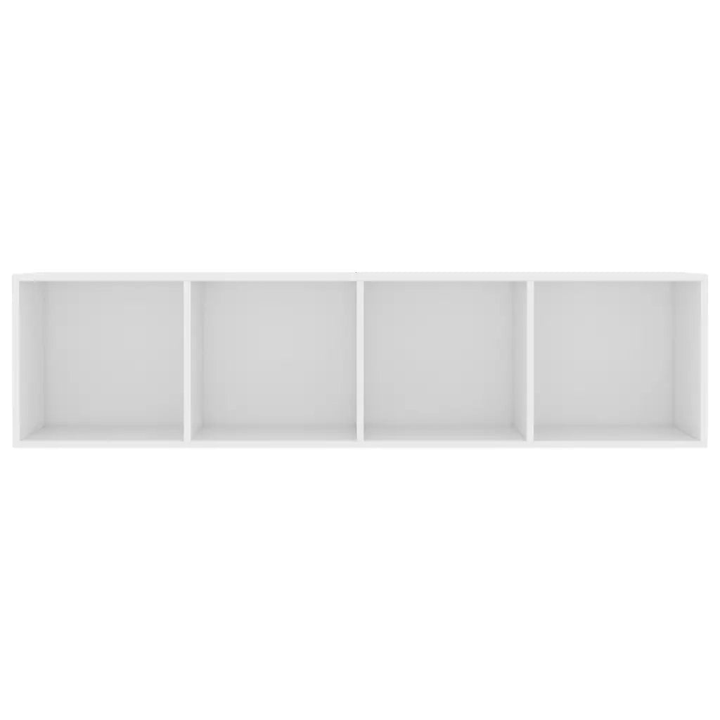 Libreria/Mobile TV | Armadietto TV | Mobile Porta TV Bianco 143x30x36 cm