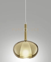 3787-50-189 EDISON VETRO ORO D.22CM COMPLETO CAVO X KIT LUCI