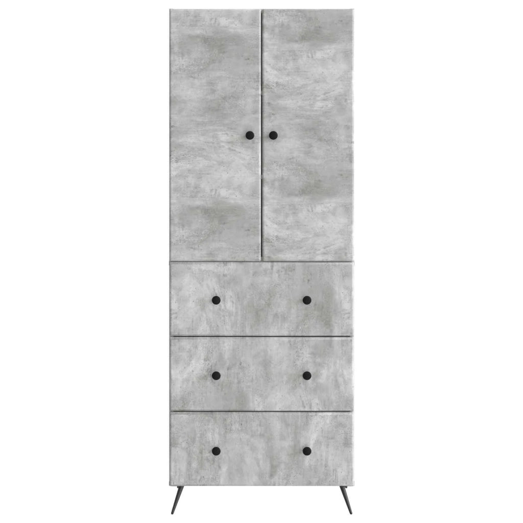 Set di armadi 2 pcs Grigio Cemento 66 x 34,5 x 90 cm 3416883