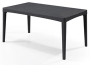 Tavolo da Giardino 160x90x74 cm in Resina Keter Girona Antracite