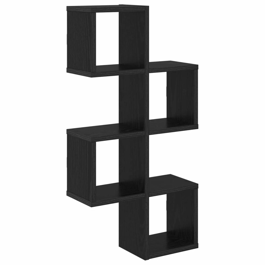Scaffale da parete A parete Nero 39 x 15 x 76 cm 8012101