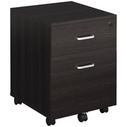 Cassettiera Mobile con Ruote per Archiviazione A4 ¨C Zephmum ¨C Wengu¨¦ 40x45x55,6 cm