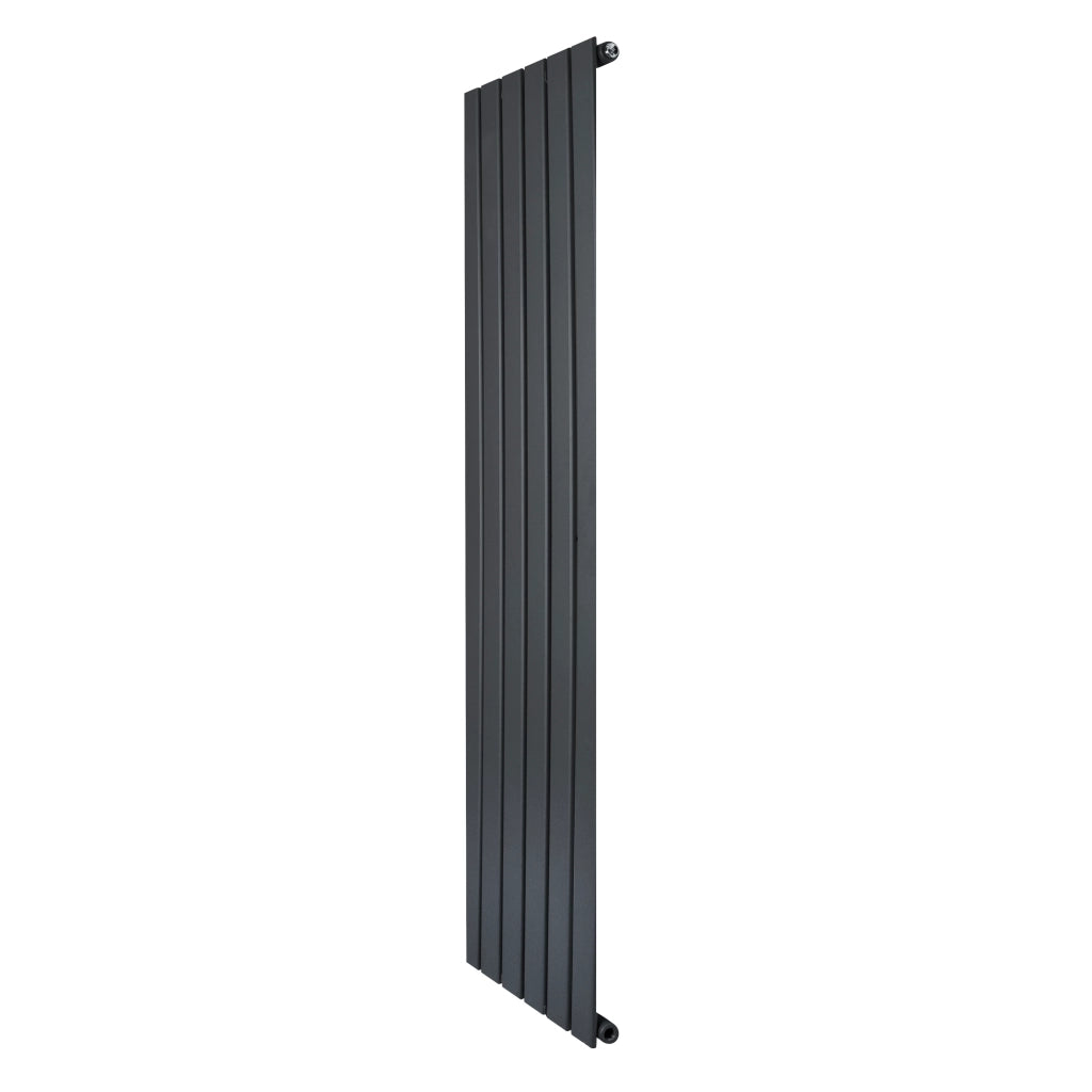Radiatore Verticale Design Piatto Colonna Singola Antracite 1600x420 mm