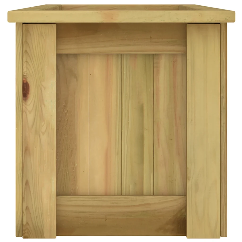 Fioriera | Cassetta per fiori | Vaso Rialzata 196x50x50 cm in Legno di Pino Impregnato
