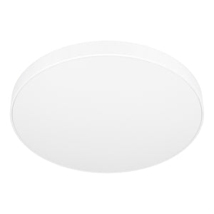 Plafoniera Contemporanea Zubieta A Acciaio Bianco Led Integrato 18,8W 2700 6500K