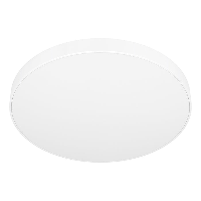 Plafoniera Contemporanea Zubieta A Acciaio Bianco Led Integrato 18,8W 2700 6500K