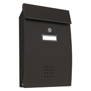 1pz cassetta postale porta rivista serie 'pechino' lamiera zincata vern.grigio cod:ferx.3131150nlm