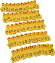 Identificazione oormerken premium per animali da fattoria 100 pezzi - Suini Bovini Caprini - Carta di identificazione - Identificazione caprina - Attrezzature per la fattoria