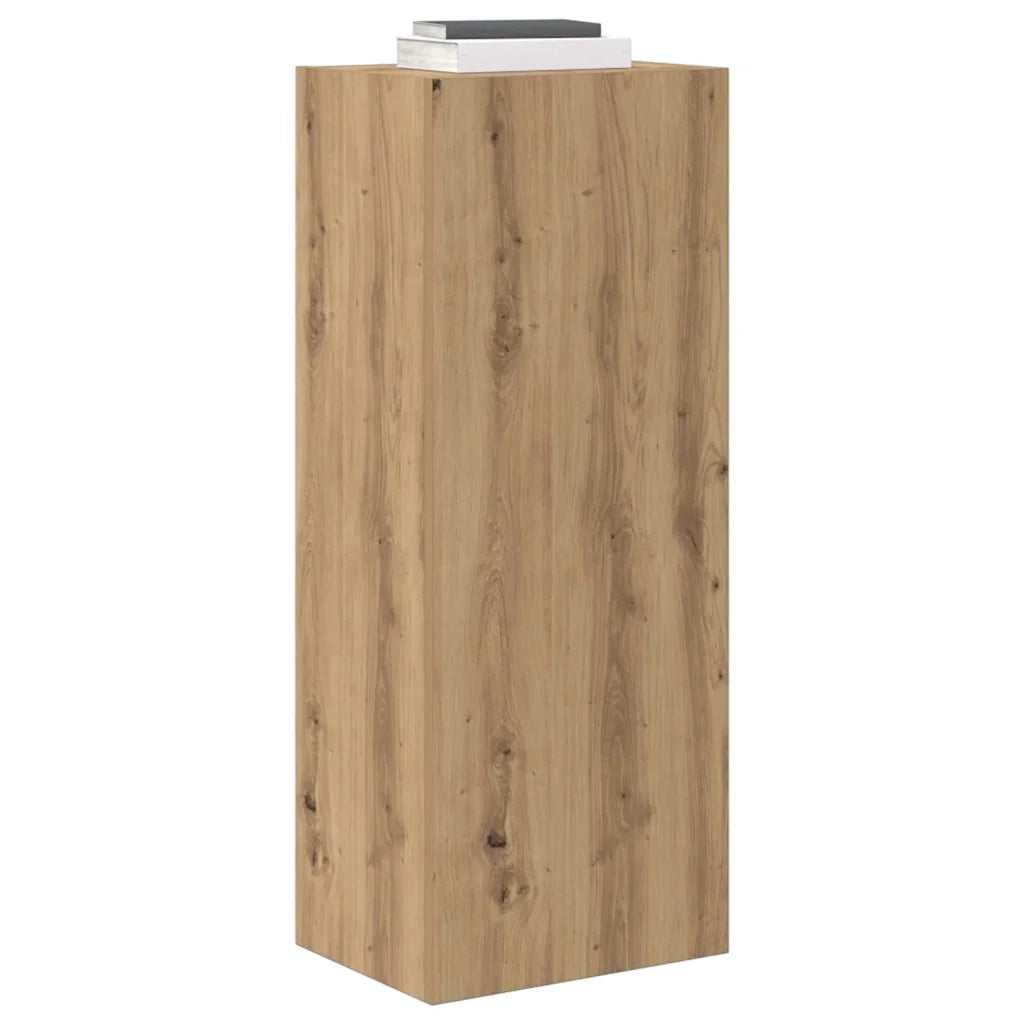 Mobile TV da parete-Mobile TV a Muro-Credenza TV Rovere artigianale 40,5 x 30 x 102 cm