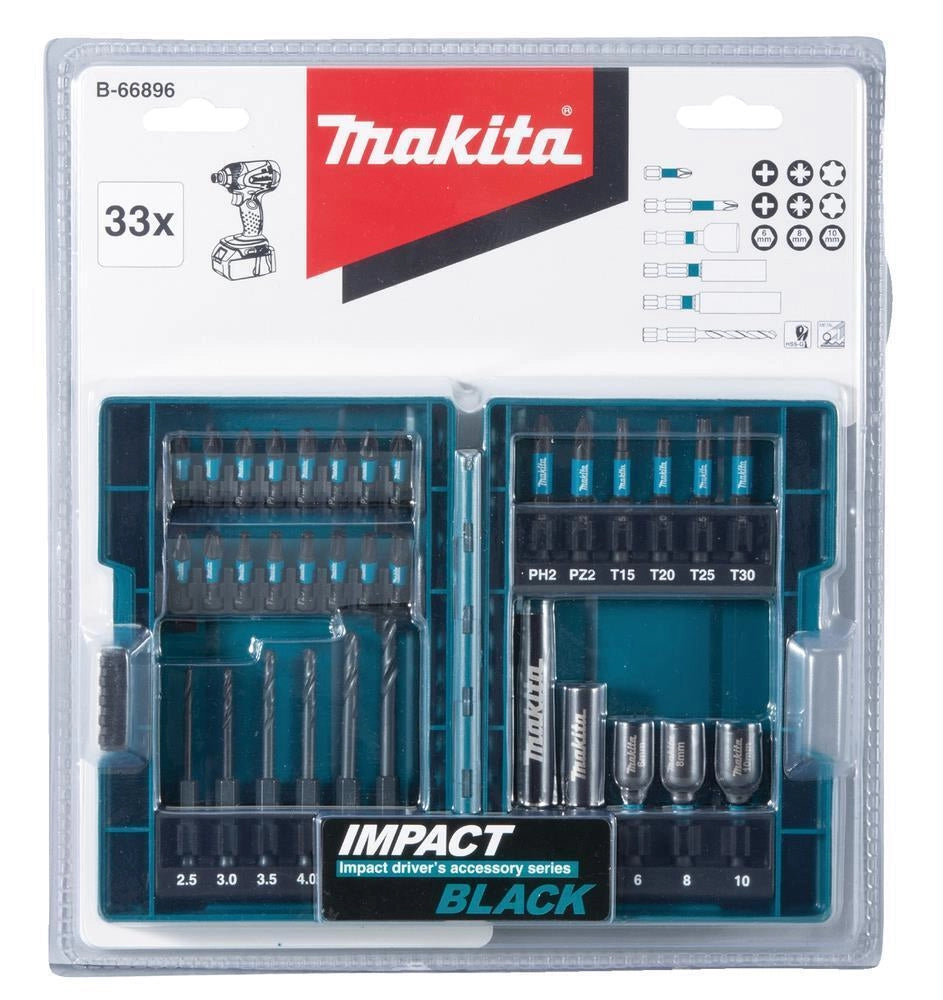 Makita B-66896 punta per trapano Set di punte per trapano
