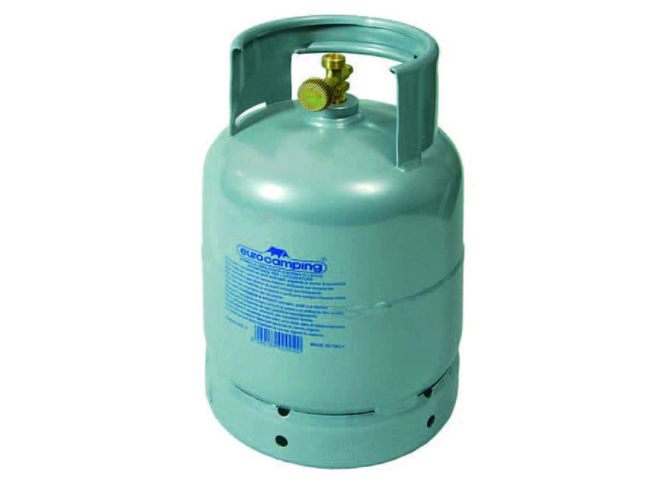 BOMBOLA PER GAS GPL RICARICABILE  Kg.5  capienza lt.12  ø cm.24x43h.
