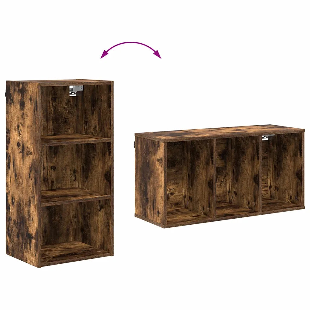 Armadio pensile Rovere fumé 40 x 29,5 x 80 cm Legno multistrato 884446