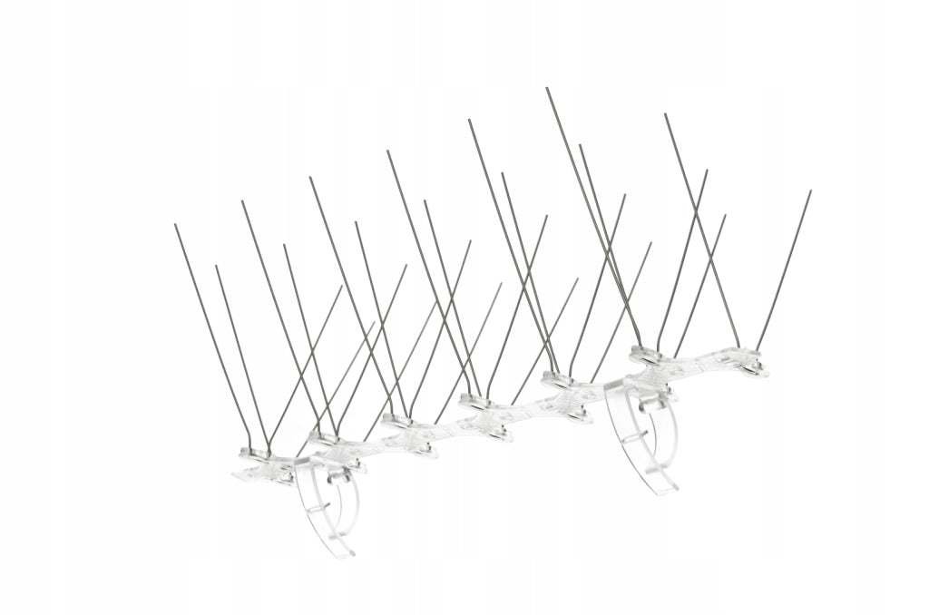 KADAX Punte anti-piccioni in acciaio inox, 25 cm, dense e resistenti, 9 pezzi, 3M