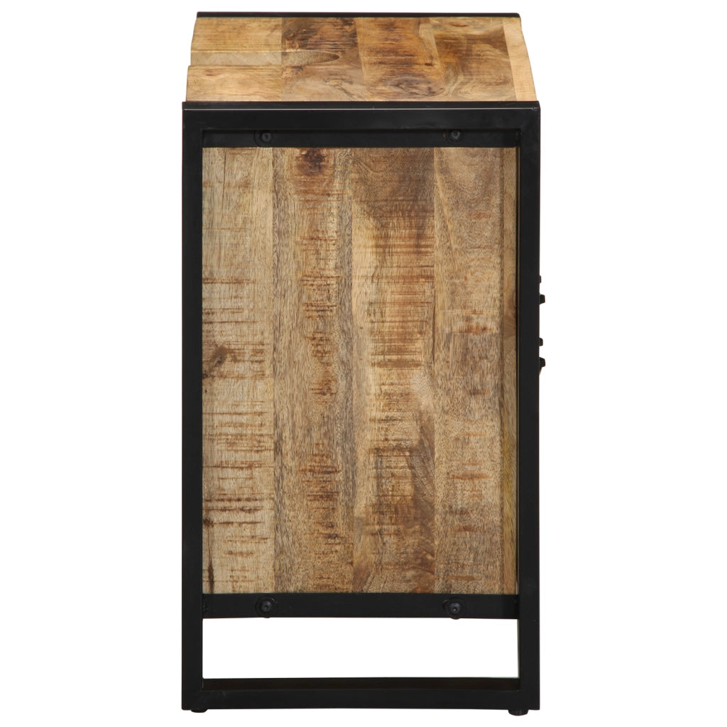 Mobile per Bagno 55x35x60 cm Legno Massello Grezzo