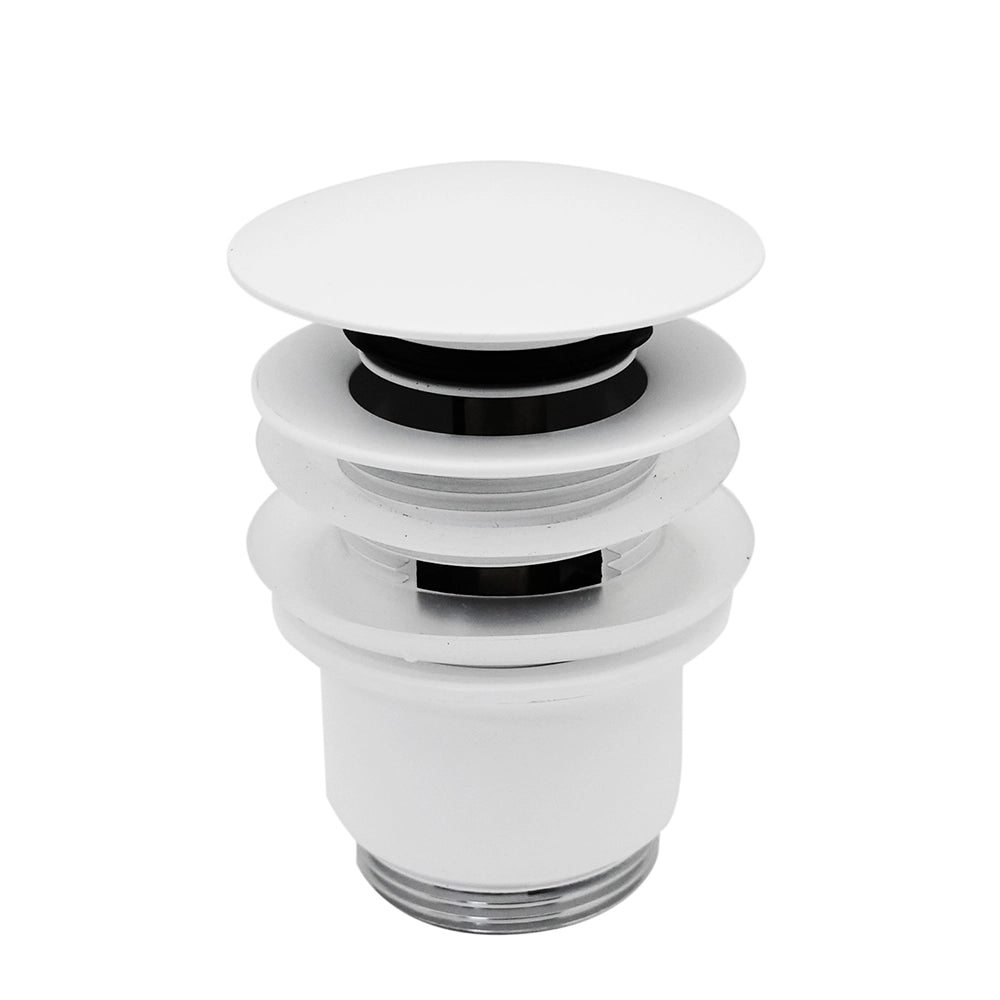 PILETTA CLICK-CLACK SENZA TROPPO PIENO- Bianco Opaco- Remer- pezzi 1