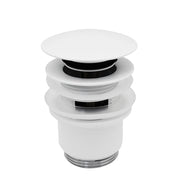 PILETTA CLICK-CLACK SENZA TROPPO PIENO- Bianco Opaco- Remer- pezzi 1
