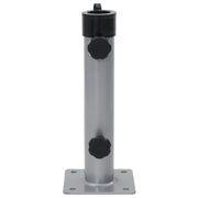 Base per Ombrellone per Palo da ?38/48 mm Argento in Acciaio CFW7803650
