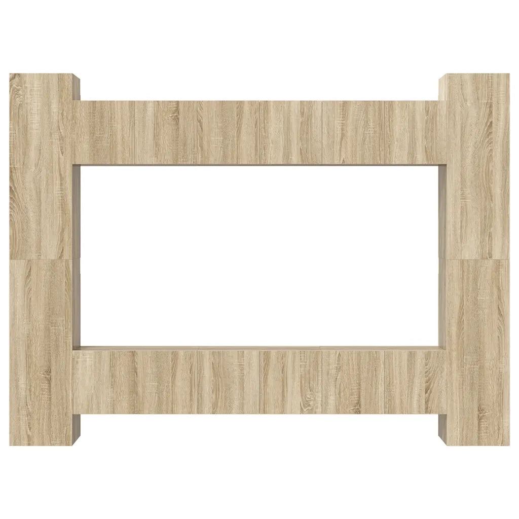 Set Porta TV 10 pz Rovere Sonoma in Truciolato cod mxl 6857