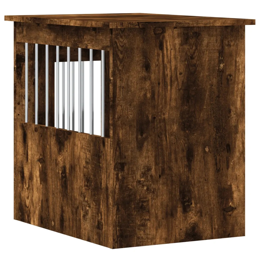 Gabbia Cani da Arredamento Rovere Fumo 45x62x59cm Multistrato CFW5492623