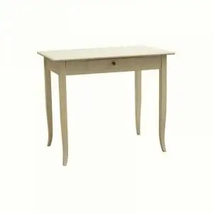 Scrivania mod cindy in legno Shabby chic avorio