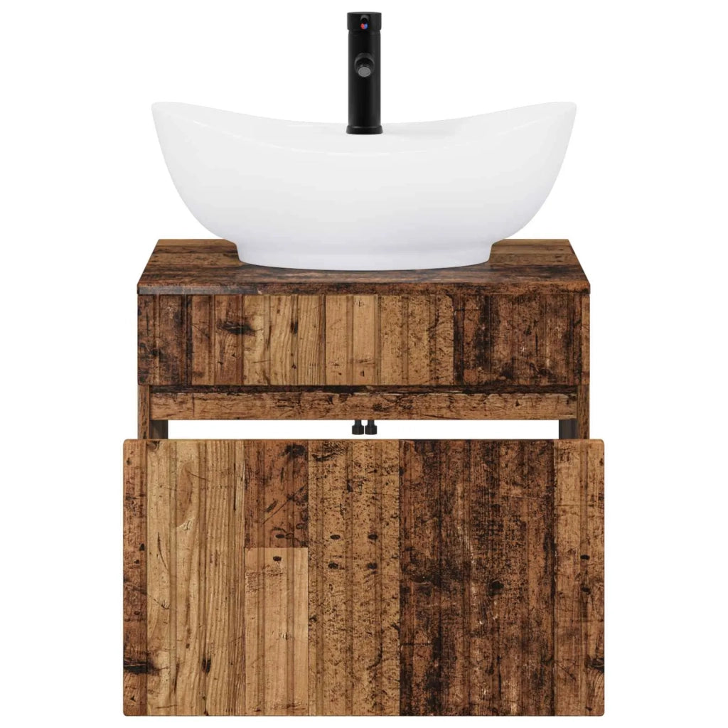 Set di mobili per il bagno Legno antico Legno ingegnerizzato 3404318