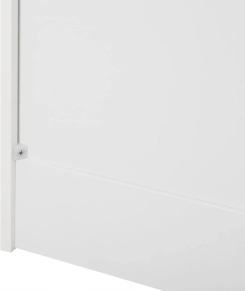 Fasciatoio, Cassettiera con 3 Cassetti, Cambio Pannolini Senza Mal di Schiena, Guardaroba per Vestiti, 80x48x78cm, Bianco+Rovere