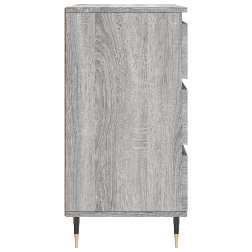 Credenza | Madia | Buffet da pranzo | Armadio da pranzo Grigio Sonoma 60x35x70 cm in Legno Multistrato