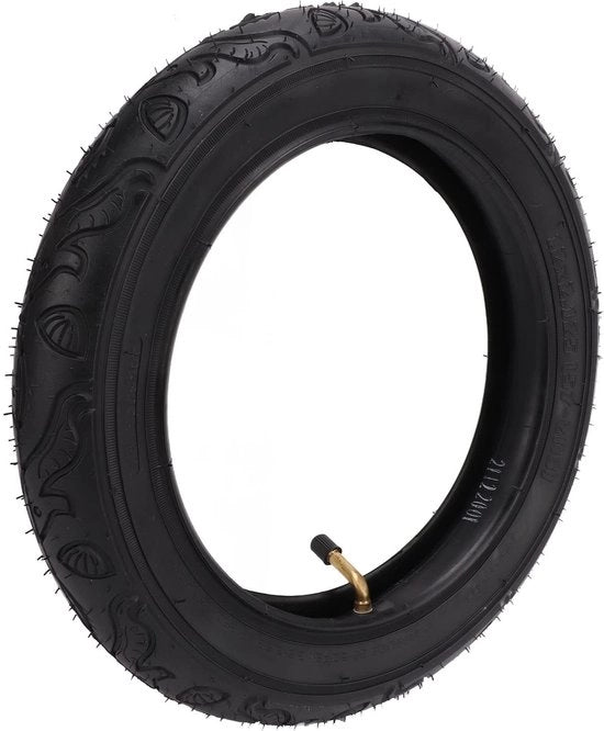 Pneumatici per bicicletta 12 pollici - Pneumatici per bambini - Pneumatici in gomma di alta qualità - Elevata elasticità - Buona resistenza al attrito - Lunga durata - Pneumatici per biciclette per bambini